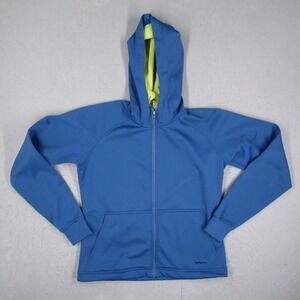 Patagonia Womens Blue Full Zip Fleece Lined Hoodie Jacket 29840 Size Medium